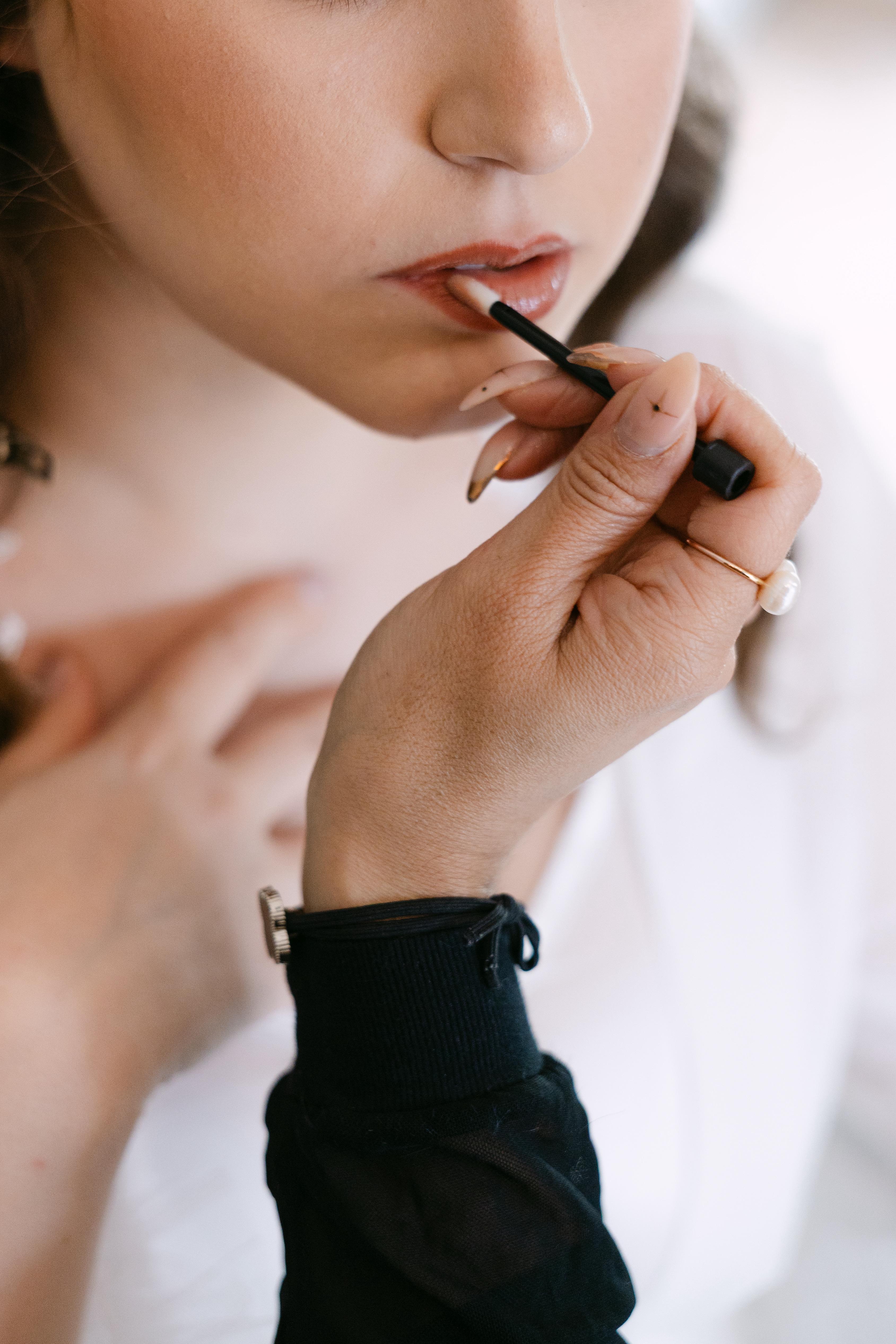 Beauty detail, eyes and lash line