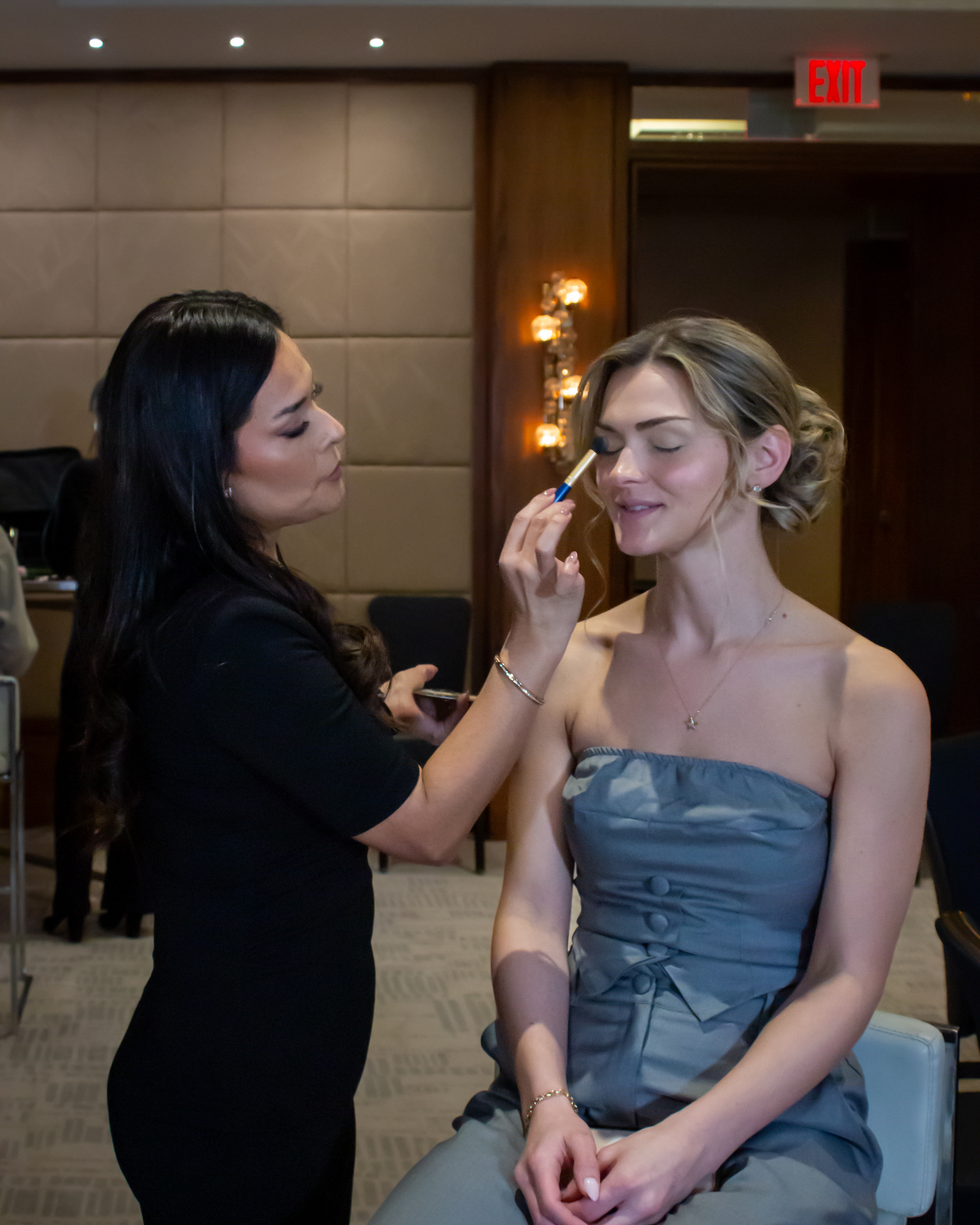 Private beauty event, intimate and considered